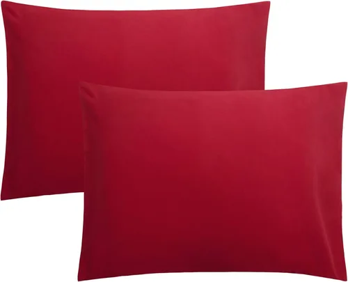 Miniatura 80 de FLXXIE Juego de 2 fundas de almohada de microfibra tamaño Queen, fundas de almohada suaves con cierre de sobre, fundas de almohada resistentes a