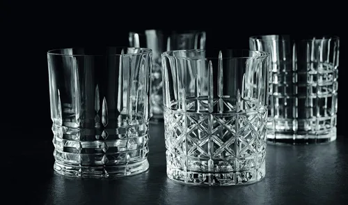 Miniatura 10 de Nachtmann Highland - Vaso de whisky de 12 onzas (juego de 4), vaso de whisky de 4 pulgadas para whisky escocés, ron, licores, utensilios de bar