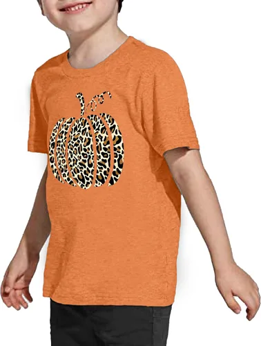 Miniatura 4 de Toddler Boys Girls Halloween Shirts Pumpkin T Shirt Kids Short Sleeve Cute Graphic Tee Tops