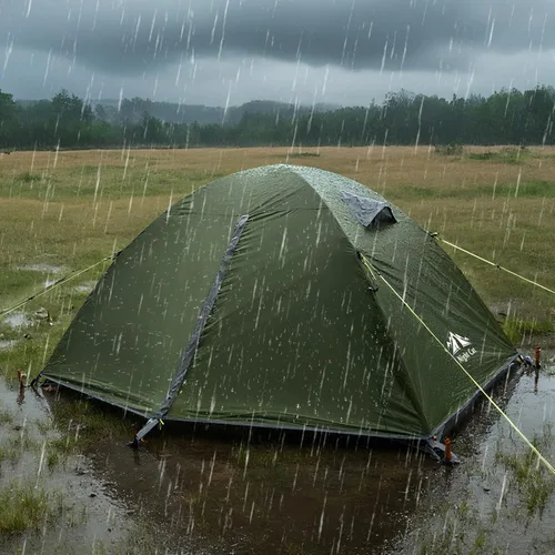 Miniatura 3 de Night Cat 2-Persons Backpacking Tent: Waterproof Lightweight Camping Tent for Two People Hiking Outdoor Mountain with Aluminum Poles and Rainfly
