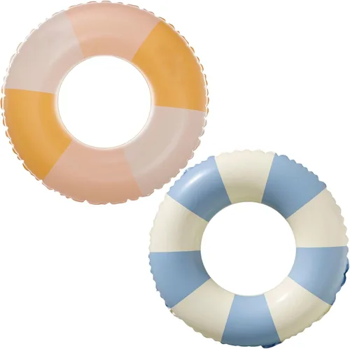 Miniatura 8 de Flotadores de piscina para niños, de 5 a 10 años de edad, tubos de natación inflables de juguete con interior de 11 pulgadas, tubos inflables
