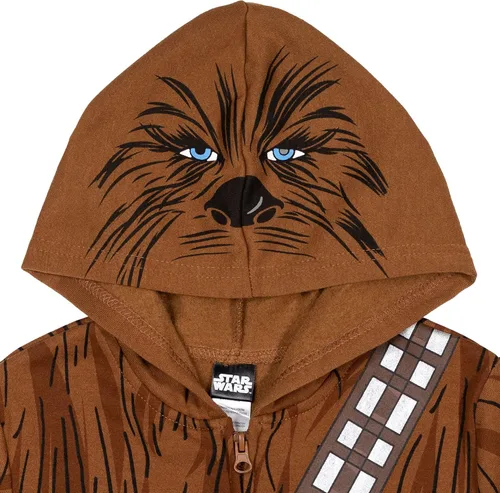 Miniatura 2 de STAR WARS The Child - Sudadera con capucha de forro polar con cremallera para niños pequeños a grandes