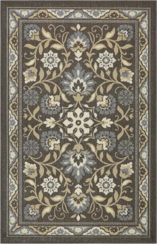 Miniatura 14 de Maples Rugs Florence - Alfombra antideslizante y lavable de 2 pies 6 pulgadas x 3 pies 10 pulgadas para pasillo de cocina