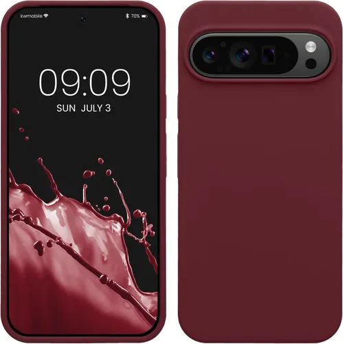 Miniatura 103 de kwmobile Funda Compatible con Google Pixel 6 Pro - Funda de Teléfono de Silicona TPU con Acabado Suave - Azul Caribe