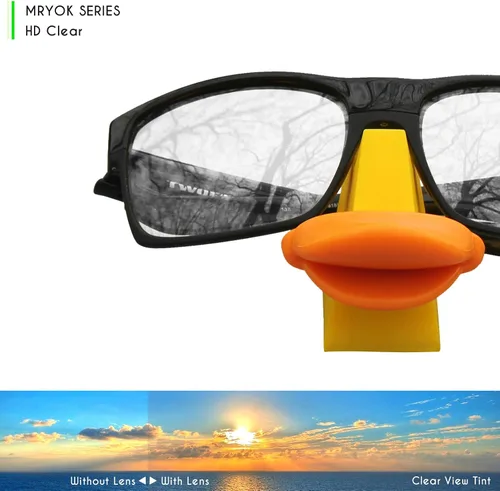 Miniatura 3 de Mryok Lentes de repuesto UV400 para Oakley Fuel Cell - HD Clear