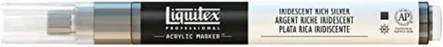 Miniatura 38 de Rotuladores de pintura Liquitex Professional, de punta ancha, Verde fosforescente, 8mm Verde fluorescente