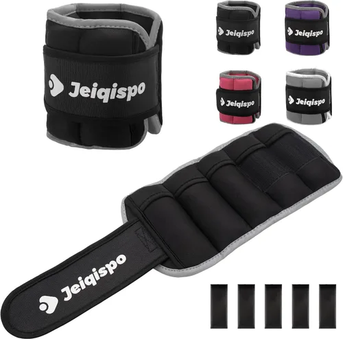 Pesas ajustables para tobillo 1 par de 4 10 libras con peso extraíble para hombres, mujeres y niños, fuerza pesada para fitness, gimnasio,