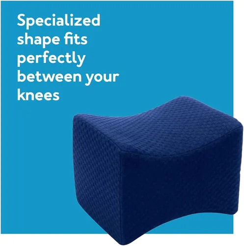 Miniatura 8 de Almohada ortopédica de rodilla para personas que duermen de lado, almohada ergonómica de espuma viscoelástica para el dolor de espalda