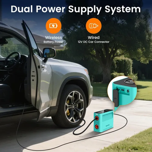 Miniatura 6 de Electric Paddle Board Pump 150PSI - 4X Faster SUP Pump, Auto Air Compressor for SUP, Car Tires, Bike, Ball, Kayak, Tent, Float