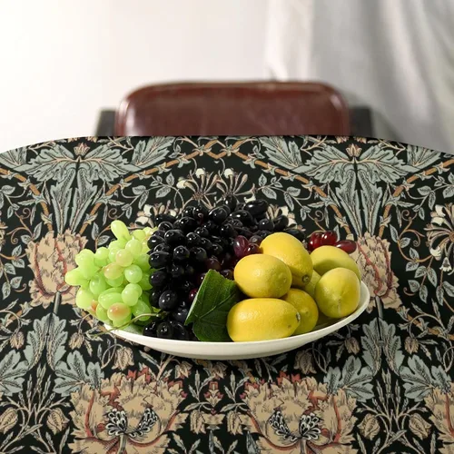 Miniatura 97 de Mantel Floral Retro de Pájaros, Diseño Original Bohemio William Morris Estampado Cubierta de Mesa para Hogar Picnic Fiesta Comedor Cocina William