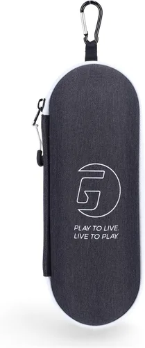 GAMMA Estuche de pickleball - Capacidad para 3 bolas de pickleball, clip para un fácil acceso, accesorio esencial de pickleball para jugadores