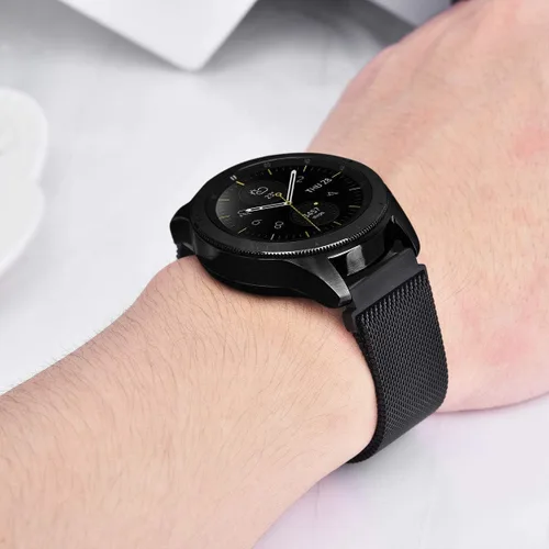 Miniatura 2 de Correa de metal de liberación rápida de 0.78 pulgadas para Samsung Galaxy Watch 7 6 5 4 3 FE 1.575 in 1.614 in 1.654 in 1.732 in 1.772 in 1.811 in