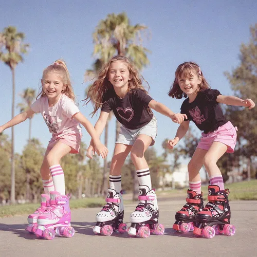 Miniatura 7 de SULIFEEL - Patines ajustables para niños para niños de 3-5, 5-8, 6-12 años con ruedas iluminadas ajustables de 4 tamaños, el mejor regalo para niños