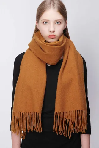 Miniatura 23 de RIIQIICHY Bufanda 100% de lana, chales y envolturas de pashmina para mujer, cachemira cálida para invierno, bufandas suaves más gruesas