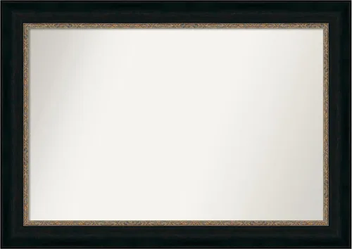 Miniatura 135 de Amanti Art Espejo personalizado, espejo de baño de bronce Milano, espejo de pared o espejo de tocador de baño sobre el fregadero