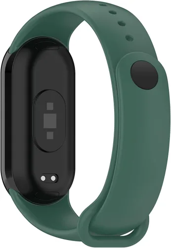 Miniatura 2 de Compatible con Mi Band 8 bandas para mujeres y hombres, 4 unidades de bandas de repuesto deportivas de silicona, pulseras de repuesto, correas