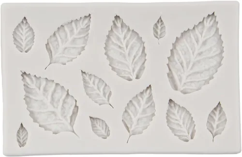 Miniatura 9 de Molde de Silicona de Hoja Molde de Hoja de Arce Molde de Fondant Moldes de Hoja de Rosa Moldes de Hojas de Helecho Moldes de Caramelo Para