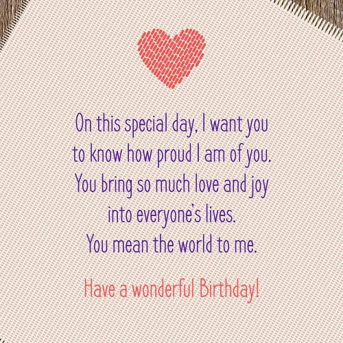 Miniatura 7 de Prime Greetings Tarjeta de feliz cumpleaños para hija, hecha en Estados Unidos, ecológica, tarjeta gruesa con sobre de alta calidad de 5 x 7.75