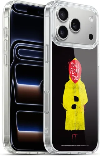 Miniatura 47 de Head Case Designs Funda de gel suave con licencia oficial de la película de TI Pennywise 2 Graphics compatible con Apple iPhone 15 Pro