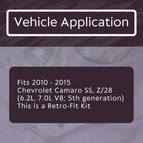 Miniatura 4 de VALEO-EFT KIT DE EMBRAGUE + ESCLAVE + VOLANTE PARA CHEVY CAMARO SS Z/28 V8 5TH 2010-2015