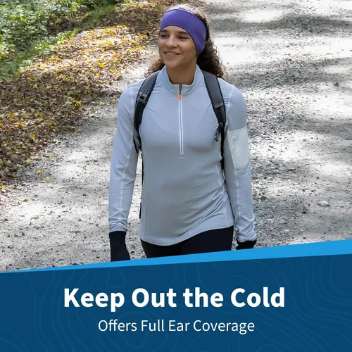 Miniatura 23 de TrailHeads - Diadema para mujer, diseño de cola de caballo, con banda para la oreja que absorbe la humedad, ideal para correr