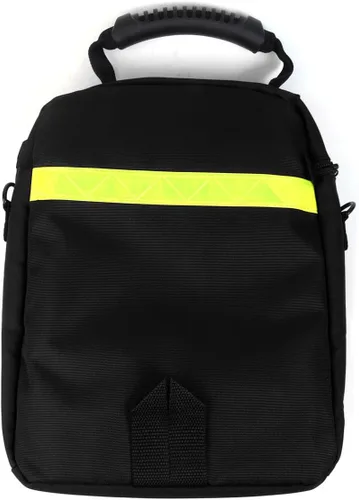 Miniatura 4 de Bolsa de primeros auxilios AED Medical 1st Aid Vacía Rescate Desfibrilador Bolsas de primeros auxilios para protección sanitaria crítica de Negro