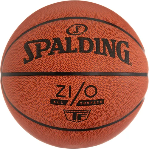 Spalding Balones de baloncesto para interiores y exteriores | Cubierta compuesta para todas las superficies Zi/O TF - Marrón