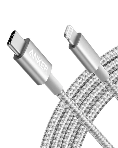 Miniatura 9 de Anker Cable Nuevo de Nylon USB C a Lightning, Certificado Apple MFi para iPhone 14 Series y Más (6 pies, negro)