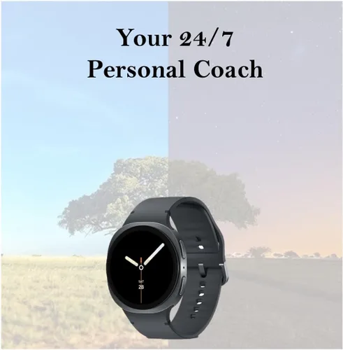 Miniatura 2 de Samsung Galaxy Watch 8 (2025) Buletooth Smartwatch, modelo internacional, seguimiento de fitness y sueño, monitor de frecuencia cardíaca, compatible