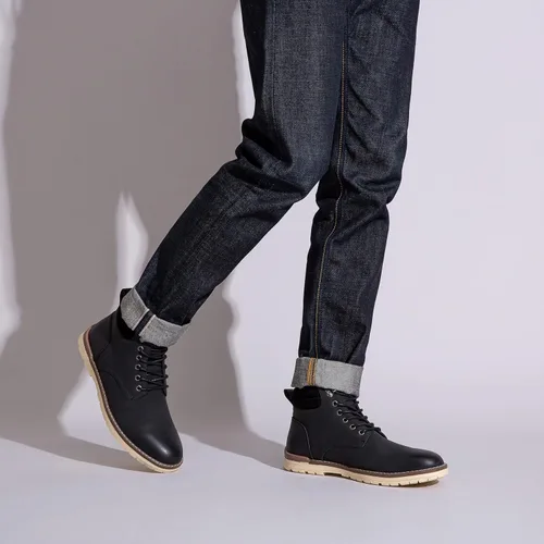 Miniatura 8 de Vostey Botas de senderismo impermeables para hombre, botas chukka casuales para hombres