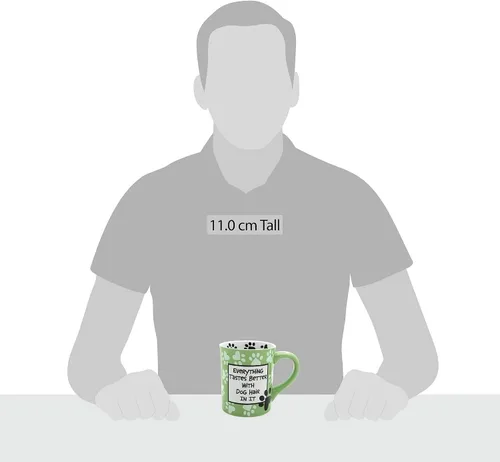 Miniatura 2 de Taza de gres Our Name is Mud "Dog Hair", 16 oz.