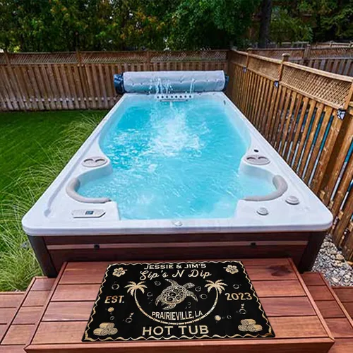 Miniatura 5 de V VIBEPY Decoración personalizada de neón para bañera de hidromasaje, decoración de baño, felpudo de granja, regalo para la familia (01) - 16 x 24