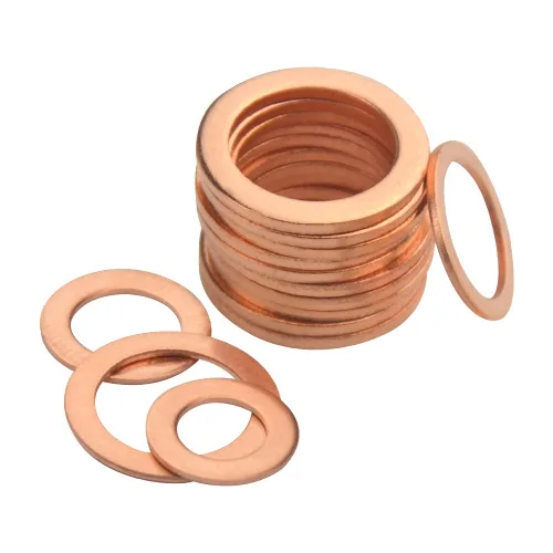 Miniatura 4 de 180 Uds 15 Tipos Arandelas de sellado de cobre Junta plana de cobre Junta de sellado de aceite Caja de arandelas M5 M6 M8 M10 M12 M14 M16 M20