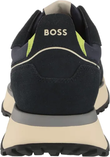 Miniatura 3 de BOSS Zapatillas de deporte de nailon con ribete de gamuza para hombre
