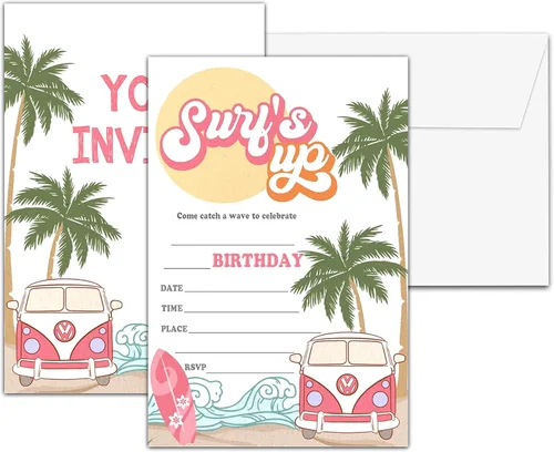 Miniatura 33 de Invitaciones para fiesta de primer cumpleaños, invitaciones de cumpleaños con purpurina de globo, invitaciones de cumpleaños de doble cara