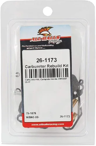 Miniatura 4 de All Balls 26-1173 Kit de reparación de carburador (26-1173 Honda CRF230F 2003-2015)