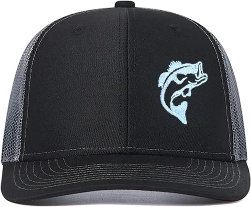 Miniatura 9 de Sombreros de pez lubino para hombres y mujeres, regalos de pesca con mosca, gorra de béisbol para papá
