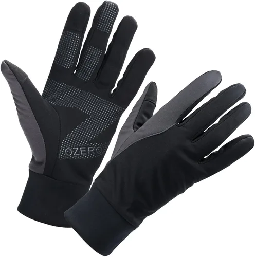 OZERO - Guantes térmicos de invierno para hombres y mujeres pantalla táctil resistentes al agua resistentes al viento antideslizantes con
