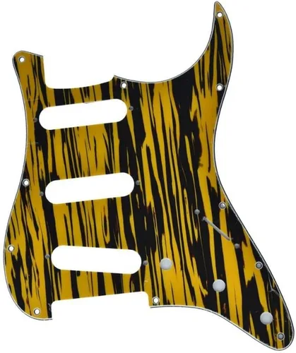 Miniatura 8 de KAISH - Golpeador de 11 agujeros estilo ST/Strat, SSS, para Stratocaster de EE. UU./México, perla de abulón