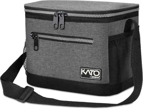 Miniatura 9 de Tirrinia Lonchera aislada para hombres/mujeres, bolsa de almuerzo a prueba de fugas para escuela y trabajo, bolsa de almuerzo grande para niños