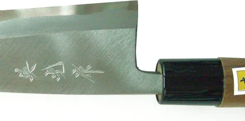 Miniatura 5 de Cuchillo Tosa, vaina, filo simple, acero azul, n.º 2, 5.3 pulgadas (5.315 in)