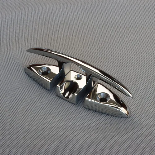 Miniatura 4 de Marine Dock Cleats 5inch/6 inch Folding Boat Cleat 316 Stainless Steel Flip Up Cleats for Boat Kayak and Decoration of 2 pcs with Screws