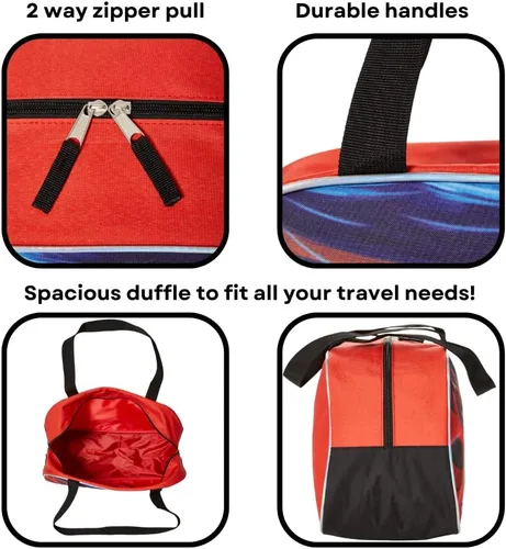 Miniatura 3 de Miraculous Ladybug - Bolsa de lona para baile, viajes, deportes o gimnasia, Multi