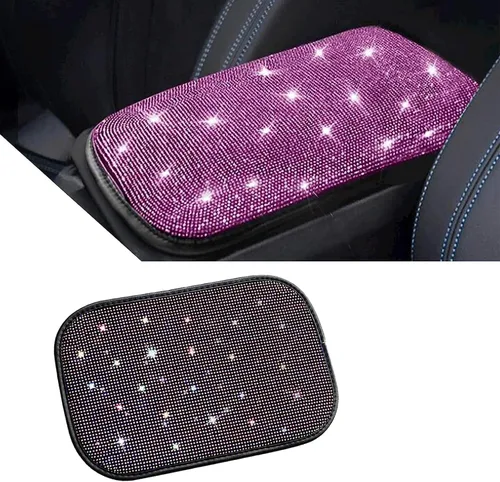 ZKFAR Paquete de 1 funda para reposabrazos de automóvil, 8.66 x 11.81 pulgadas, bonita y encantadora funda protectora para consola central de