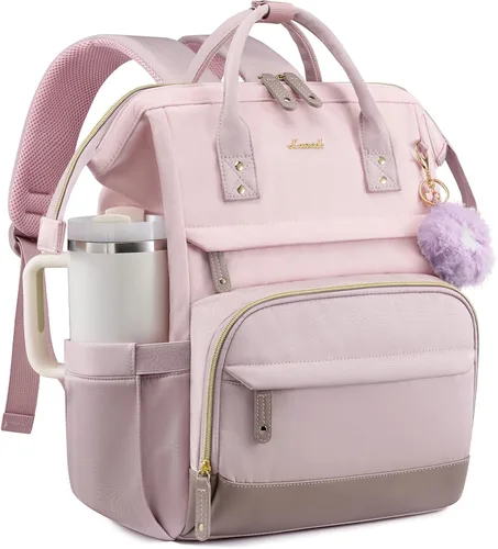 Miniatura 32 de LOVEVOOK Mochila para laptop para mujer, 15,6 pulg.