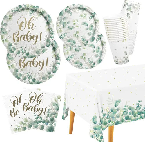 Miniatura 19 de Suministros para fiestas musicales, platos de papel desechables, servilletas, vasos, mantel y pancarta para niñas y niños, decoración de cumpleaños