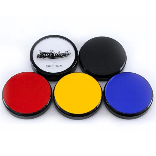 Graftobian Makeup ProPaint - Pintura facial y corporal, juego de pintura facial de 5 onzas, maquillaje de Halloween, maquillaje de disfraces para