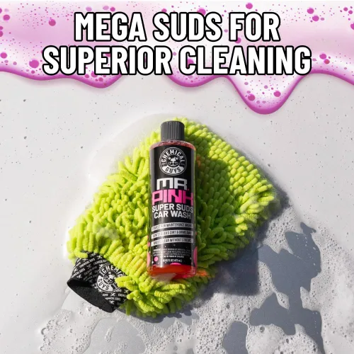 Miniatura 3 de Chemical Guys Mr. Pink - Jabón espumoso para lavado de autos (funciona con cañones de espuma, pistolas de espuma o lavados de cubeta) seguro