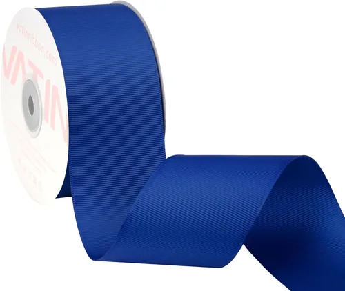 Miniatura 178 de Vatin - Rollo de cinta de grogrén, rollos de 25-50 yardas, perfecto para decoración de bodas, coronas, baby showers, envolturas de paquete de regalo
