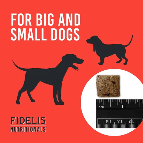 Miniatura 4 de FIDELIS Golosinas crudas liofilizadas para perros pequeños, medianos y grandes, con alto contenido de proteínas, sin gluten, aperitivos saludables